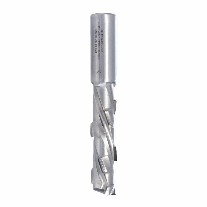 Frez diamentowy PCD Z1+1 D20 I80 S20 ITA TOOLS DTA.20.080.20.0SR - obrazek 3
