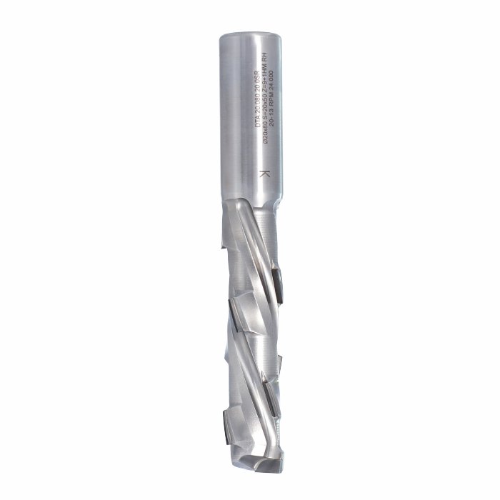 Frez diamentowy PCD Z1+1 D20 I80 S20 ITA TOOLS DTA.20.080.20.0SR - obrazek 4