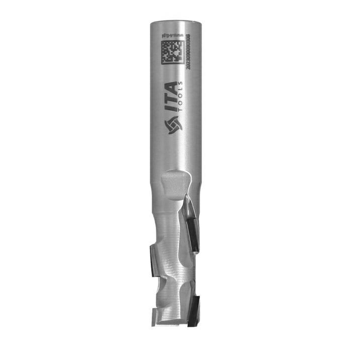 Frez diamentowy PCD Z1+1 PRO D12,7 I25 S12,7 ITA TOOLS DTB.12.025.12.5SSR