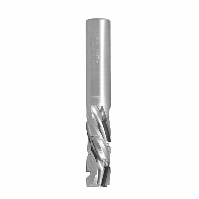 Frez diamentowy PCD Z3+1 TURBO D12 I31 S12 Negatyw ITA TOOLS DTE.12.031.12.0DR - obrazek 4