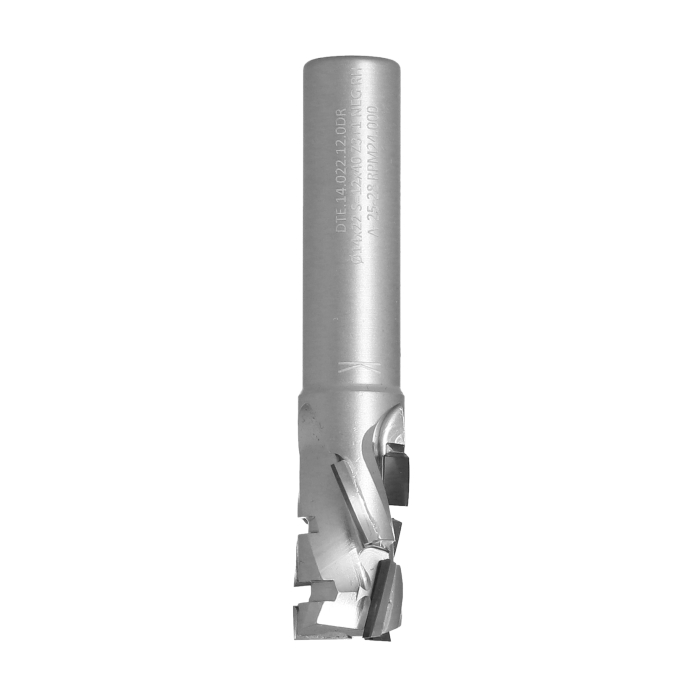 Frez diamentowy PCD Z3+1 TURBO D14 I22 S12 Negatyw ITA TOOLS DTE.14.022.12.0DR - obrazek 2