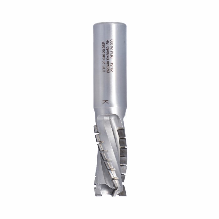 Frez diamentowy PCD Z3+1 TURBO D20 I40 S20 ITA TOOLS DTE.20.040.20.0SR - obrazek 3