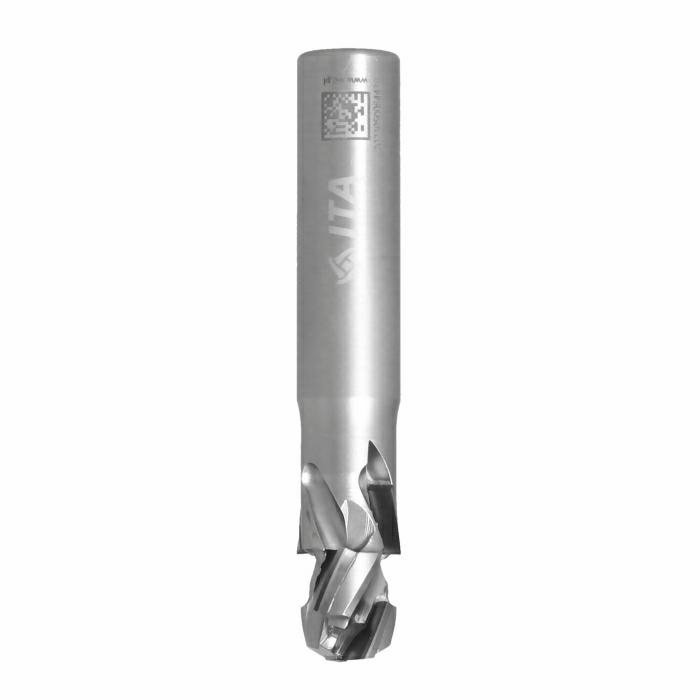 Frez diamentowy PCD Z2+2 D12 I19 S12 Negatyw ITA TOOLS DTF.12.019.12.0DRN