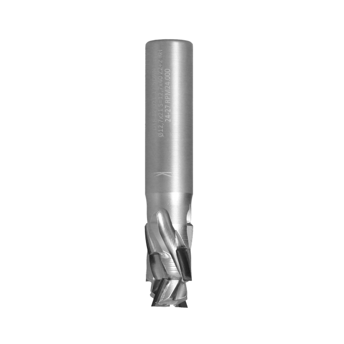 Frez diamentowy PCD Z2+2 D12,7 I21 S12,7 Negatyw ITA TOOLS DTF.12.021.12.5DRN - obrazek 3