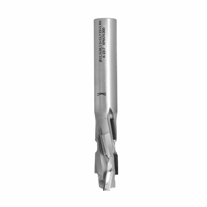 Frez diamentowy PCD Z2+2 D12,7 I38,1 S12,7 ITA TOOLS DTN.12.038.12.5SR - obrazek 3