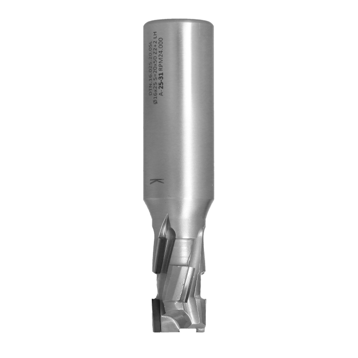 Frez diamentowy PCD Z2+2 D16 I25 S20 LH ITA TOOLS DTN.16.025.20.0SL - obrazek 3