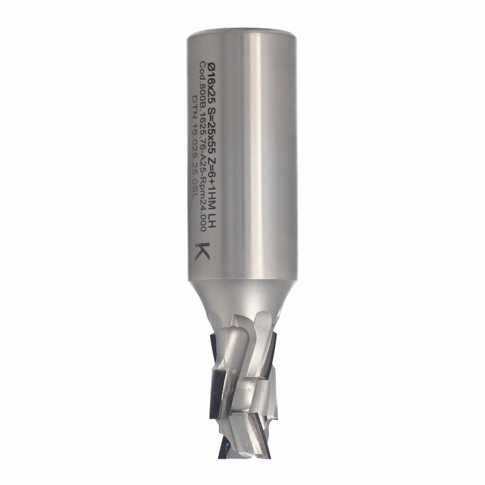 Frez diamentowy PCD Z2+2 D16 I25 S25 LH ITA TOOLS DTN.16.025.25.0SL - obrazek 3