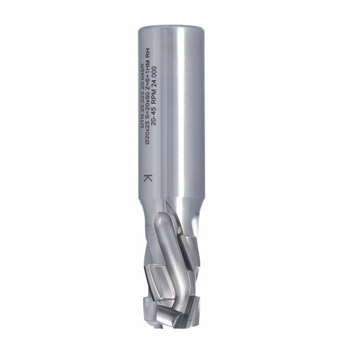 Frez diamentowy PCD Z2+2 D20 I25 S20 ITA TOOLS DTN.20.025.20.4SR - obrazek 3
