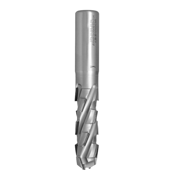 Frez diamentowy PCD Z2+2 D20 I65 S20 LH ITA TOOLS DTN.20.065.20.1SL - obrazek 4