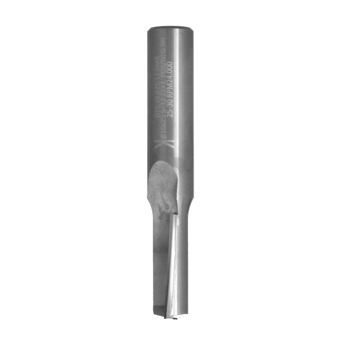 Frez diamentowy PCD Z2+1 D10 I25 S12 ITA TOOLS DTS.10.025.12.0MR - obrazek 2