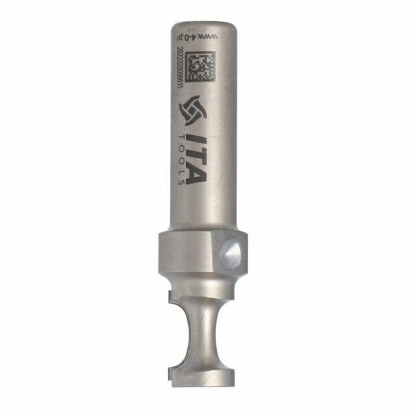 Frez diamentowy PCD Z1 D17 I12 S16 R4/R4 do zaokrąglania krawędzi ITA TOOLS FDF.17.012.16.0SR