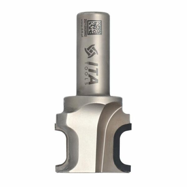 Frez diamentowy PCD Z2 D46 I20 S20 Pozytyw R5/R5 do zaokrąglania krawędzi ITA TOOLS FDF.46.020.20.0SR