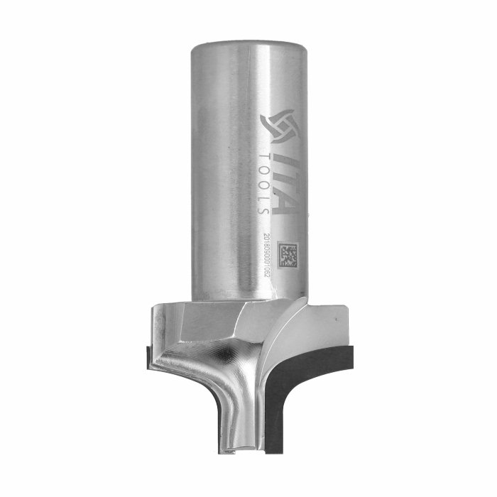 Frez diamentowy PCD Z2 D44 I18 S25 Pozytyw R7 do obustronnego zaokrąglania krawędzi typ mydełko ITA TOOLS FDG.44.018.25.0SR