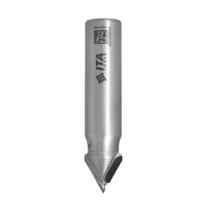 Frez diamentowy PCD Z1+1 D16,5 I14 S16 a60° do fazowania krawędzi ITA TOOLS FDH.16.014.16.0SR