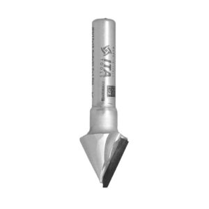 Frez diamentowy PCD Z1 D17 I15 S8 a50° do fazowania krawędzi ITA TOOLS FDH.17.015.08.0SR