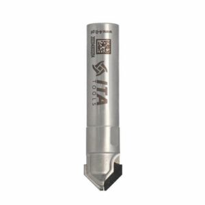 Frez diamentowy PCD Z2 D18,5 I7,75 S16 a90° do fazowania krawędzi ITA TOOLS FDH.18.007.16.0SR