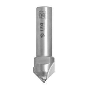 Frez diamentowy PCD Z1 D22 I11 S16 Pozytyw a45° do fazowania krawędzi ITA TOOLS FDH.22.011.16.0SR