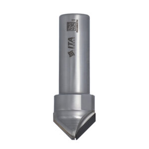 Frez diamentowy PCD Z1+1 D27,2 I11 S20 a45° do fazowania krawędzi ITA TOOLS FDH.27.012.20.0SR