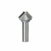 Frez diamentowy PCD Z1+1 D34 I13,2 Pozytyw a45° do fazowania krawędzi ITA TOOLS FDH.34.013.16.0SR