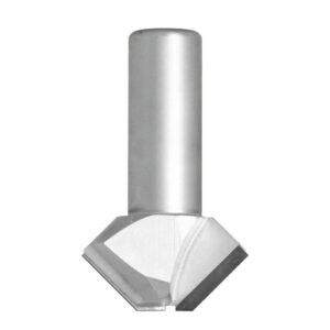 Frez diamentowy PCD Z2+1 D45 I15 S20 a45° do fazowania krawędzi ITA TOOLS FDH.45.015.20.4SR
