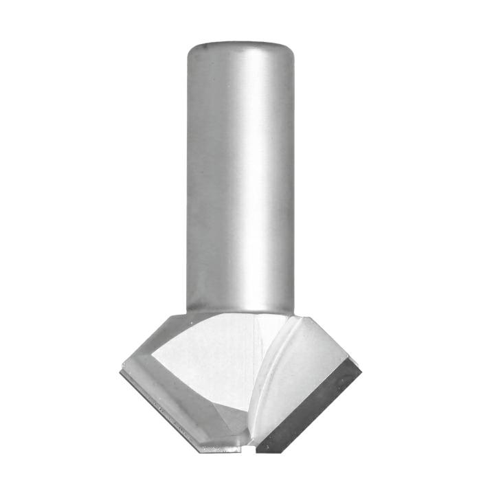 Frez diamentowy PCD Z2+1 D45 I15 S20 a45° do fazowania krawędzi ITA TOOLS FDH.45.015.20.4SR