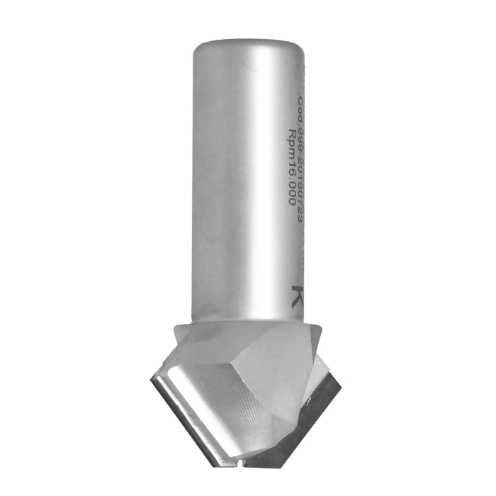 Frez diamentowy PCD Z2+1 D45 I15 S20 a45° do fazowania krawędzi ITA TOOLS FDH.45.015.20.4SR - obrazek 4