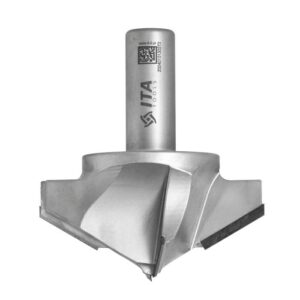 Frez diamentowy PCD Z2+2 D90 I22 S20 a120° do fazowania krawędzi ITA TOOLS FDH.90.022.20.1SR