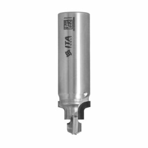 Frez diamentowy PCD Z2+2 D20 I16,35 S20 Poz./Neg. R2 do zaokrąglania krawędzi ITA TOOLS FDI.20.016.20.1SR