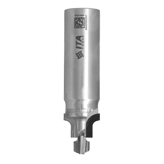 Frez diamentowy PCD Z2+2 D20 I18,3 S20 R3 do zaokrąglania krawędzi ITA TOOLS FDI.20.018.20.2SR