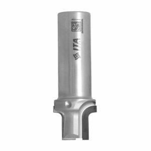 Frez diamentowy PCD Z2+1 D26 I16,2 S20 R3 do zaokrąglania krawędzi ITA TOOLS FDI.26.016.20.0SR
