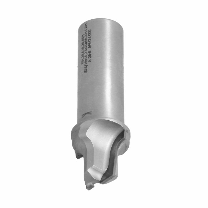 Frez diamentowy PCD Z2+1 D26 I16,2 S20 R3 do zaokrąglania krawędzi ITA TOOLS FDI.26.016.20.0SR - obrazek 2