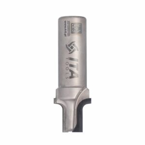 Frez diamentowy PCD Z2+1 D26 I19,5 S20 R4 do zaokrąglania krawędzi ITA TOOLS FDI.26.019.20.04R