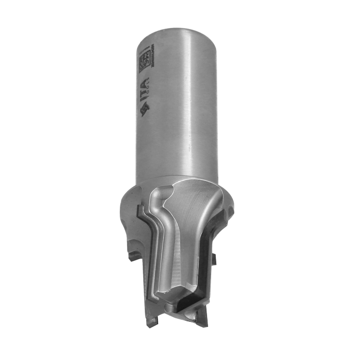 Frez diamentowy PCD Z4+1 D36 I24 S25 Pozytyw R3 do zaokrąglania krawędzi ITA TOOLS FDI.36.024.25.3SR - obrazek 2