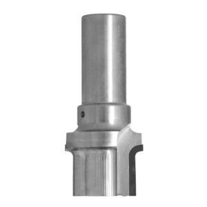 Frez diamentowy PCD Z2 D44 I25 S25 R3 do zaokrąglania krawędzi ITA TOOLS FDI.44.025.25.2SR