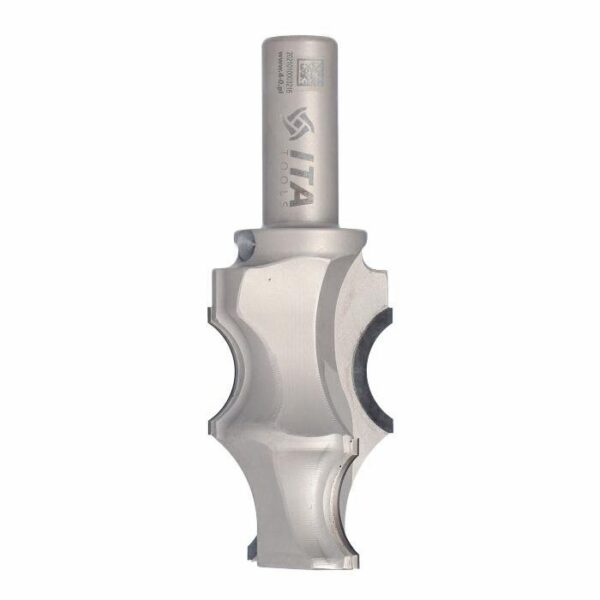 Frez diamentowy PCD Z2+2 D50 I61 S20 LH R15 typu półwałek ITA TOOLS FDJ.50.061.20.SRL