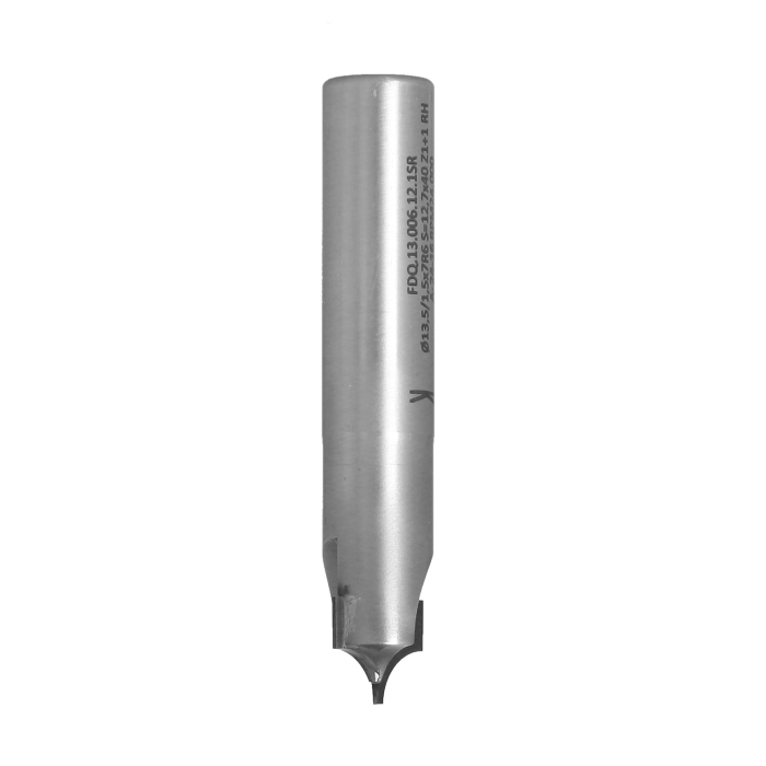 Frez diamentowy PCD Z1+1 D13,5 I6 S12,7 R6 typu ćwierćwałek ITA TOOLS FDQ.13.006.12.1SR - obrazek 4