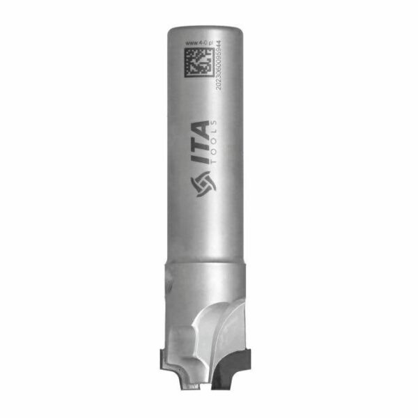 Frez diamentowy PCD Z2 D19 I25 S16 R2 typu ćwierćwałek ITA TOOLS FDQ.19.025.16.0SR
