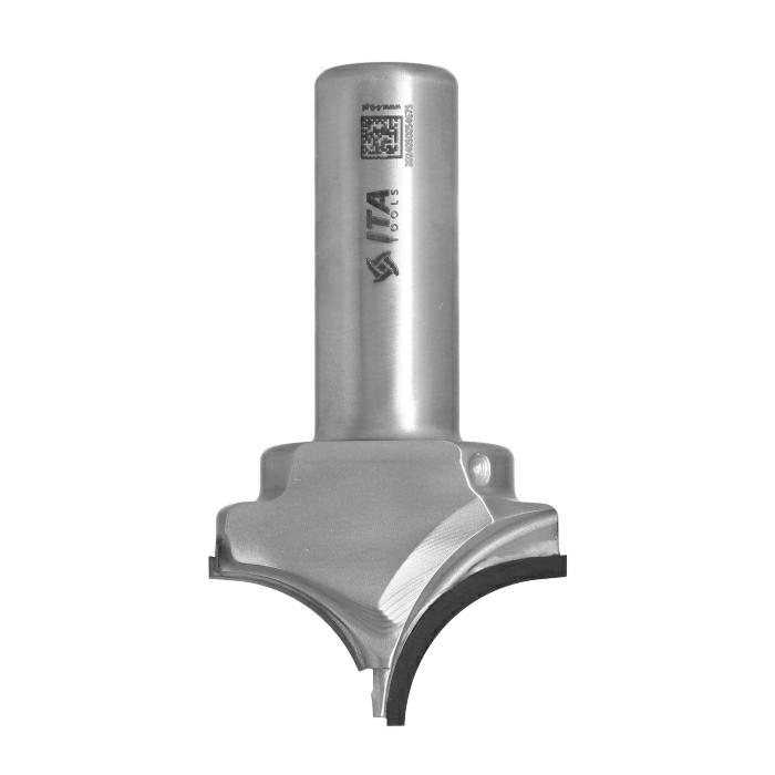 Frez diamentowy PCD Z2 D49 I20,25 S20 R20 typu ćwierćwałek ITA TOOLS FDQ.49.020.20.0SR
