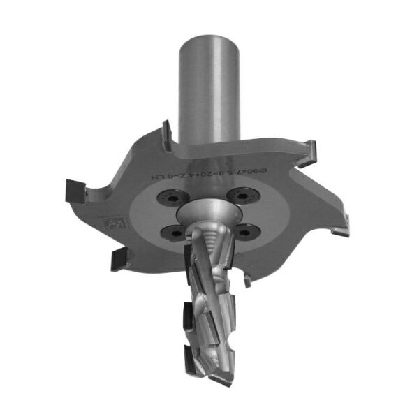 Frez diamentowy PCD Z6 D90 I7,5 S20 LH SET do rowkowania ITA TOOLS FDR.90.555.20.0SL