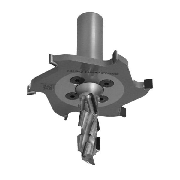 Frez diamentowy PCD Z6 D90 I7,5 S20 SET do rowkowania ITA TOOLS FDR.90.555.20.0SR