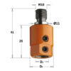 Oprawka do wierteł M8 d8 D16 RH CMT Orange Tools 358.080.01