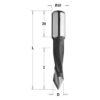 Wiertło przelotowe HM długie D4 I40 L70 S10x20 RH CMT Orange Tools 375.040.11