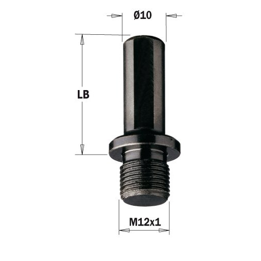Adapter do wierteł wymiennych S10x20 LB27 LH CMT Orange Tools 511.270.02