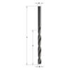 Wiertło nieprzelotowe HSS z chwytem cylindrycznym D4 I43 L75 S4x30 LH CMT Orange Tools 516.040.52