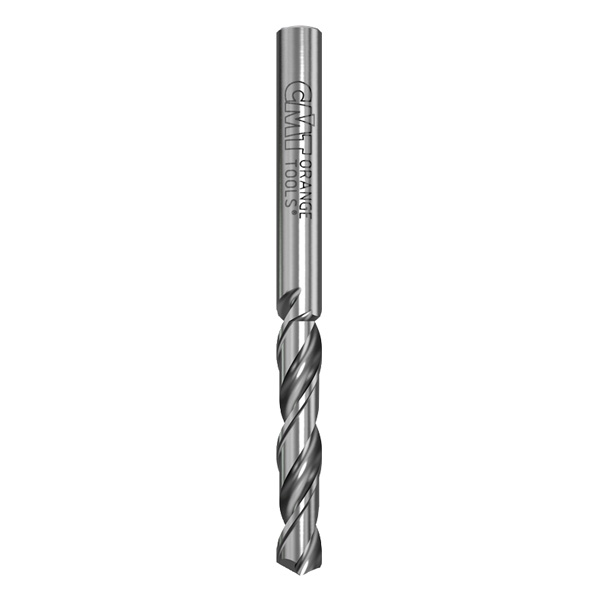 Wiertło przelotowe pełnowęglikowe VHM V 120° D3,5 I27 L52 S3,5 RH CMT Orange Tools 363.035.11