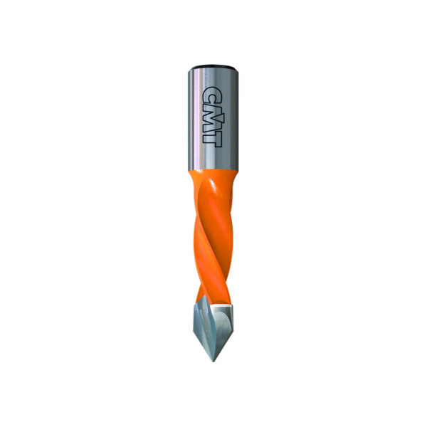 Wiertło przelotowe HM krótkie D5 I30 L57,5 S10x20 LH CMT Orange Tools 374.050.12
