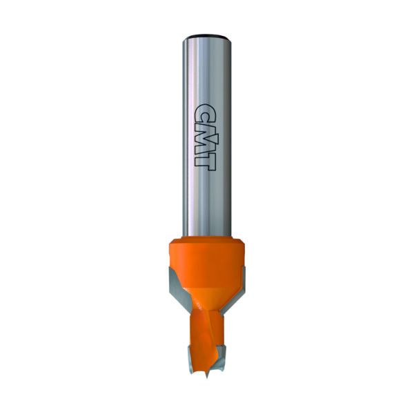 Wiertło nieprzelotowe HM z pogłębiaczem 45° D8 I13 L70 S10 LH CMT Orange Tools 377.083.12