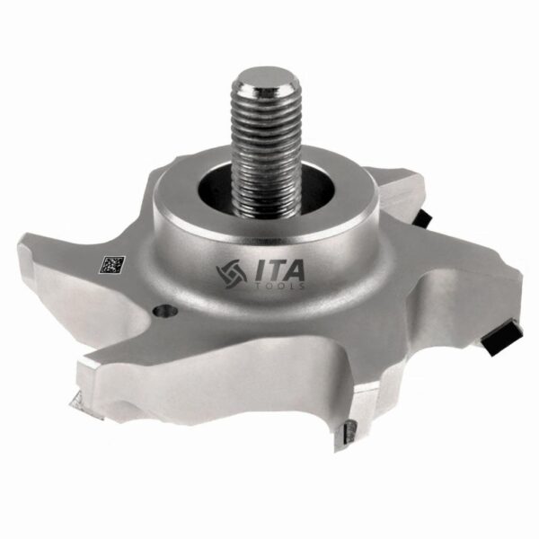 Głowica diamentowa kątowa do okleiniarki kąt 45° Z4 D75,5 HSK25R RH ITA TOOLS DGB.075025006.4RD0