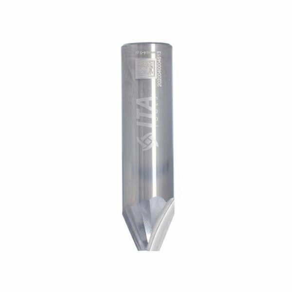 Frez VHM Z2 do fazowania tworzyw sztucznych 22,5° D14 I10 S14 ITA TOOLS FVH.14.010.055.14R