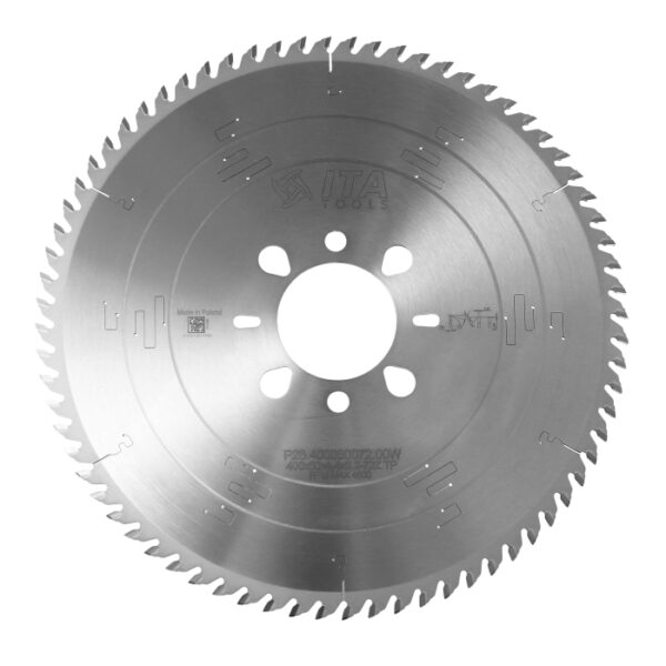 Piła tarczowa HM do pilarki panelowej D400 F80 Z72 K4,4/3,2 TP ITA TOOLS P28.400080072.00W